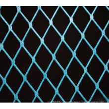 decorative Blue painting Aluminium Window Expanded Metal Mesh Cladding Screen Panels